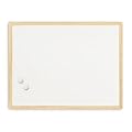 MOB Whiteboard Magnettafel - 60x45cm - f�r Wohnung und B�ro, magnetisch, mit Holzrahmen
