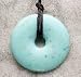 Smart Mom Teething Bling Donut Shaped Necklace - Jade