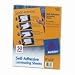 Clear Self Adhesive Laminating Sheets, 3 mil., 9 x 12, 50 Sheets/Box (AVE461253) Image