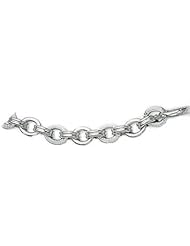 10mm 14k Fancy Hollow Bracelet 7"