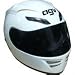 AGV Helmet Stealth Gloss White (Medium 57-58cm)