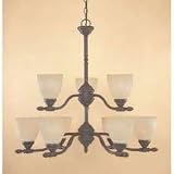 Ancient Oak Chandeliers 94089-AO Designer Fountains