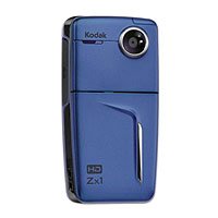 Kodak Zx1 HD Pocket Video Camera (Blue) image