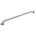 Kingston Brass GB1448CS Concealed Flange ADA 48-Inch Grab Bar with 1.25-Inch Outer Diameter, Stainless Steel