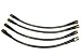 Agency Power (AP-API-410) Stainless Steel Brake Lines - -Rear