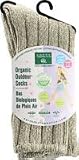 Women's Organic Outdoor Socks Green 1 Pair