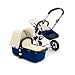 Bugaboo Cameleon Stroller - Dark Blue Base - Off-White Canvas