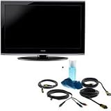 Toshiba 40G300U 40 1080p 120 Hz LCD HDTV, with Basic Accessory Kit (2 HDMI Cables, 1 RGB Cable, 1 Audio Cable, Plasma / LCD Clean Kit)