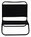 Travelchair Original Cotton Duck Steel Chair, Black