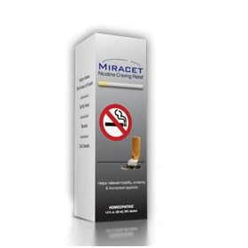 Miracet Stop Smoking System All-natural, homeopathic Quit smoking Now! 1 Month Supply