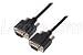 Deluxe Black D-sub 9 Position DB9 Male/Male Cables - Fully Populated, 100% Shielded 15.0 FEET