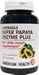 Super Papaya Enzyme Plus by America Health 180 Tablets
