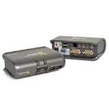 IOGear MiniView Extreme Multimedia KVMP Switch with 2 Cables GCS1732