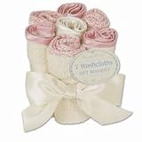 Bumkins Rose Org Cotton Washcloth