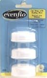 Evenflo Bottle Cap Rings & Sealing Disks (3-Pack)