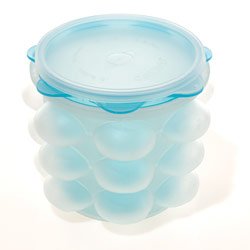 fusionbrands Iceorb - Vertical Ice Tray Makes, Chills, Serves & Stores