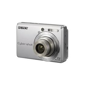 Sony Cyber-shot DSC-S730 - Digital camera - compact - 7.2 Mpix - optical zoom: 3 x - supported memory: MS Duo, MS PRO Duo, MS PRO-HG Duo