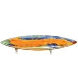 Canadian Glass Footed Platter