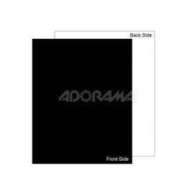 Adorama 16 x 20 Double Weight Mount Boards, Black & White Finish, Pack of 10.