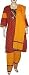 India Traditional Dress - Salwar Kurti Printed Embroidered in Cotton