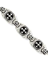 Sterling Silver Cross Bracelet