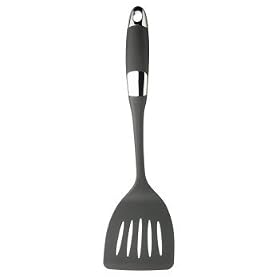 Kitchen Craft Master Class Nylon Slotted Turner, Heat Resistant, Non-Stick