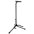 Stagg Tripod-Style Tubular Guitar Stand with Security Strap (Black)