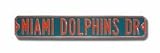 Miami Dolphins Authentic Street Sign