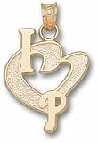 Philadelphia Phillies 3/4 I Heart P Pendant - 10KT Gold Jewelry