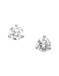 Pair 1/2 CT TW 14K White Gold Diamond Earring