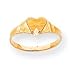14k Childrens Signet Ring - Size 3