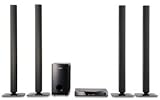 Samsung HT-TZ515T 5.1-Channel 5 Disc Home Theater Surround Sound System (Set of Seven, Black)