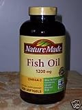 Nature Made Omega -3 Fish Oil 1200 Mg (300 Soft Gels)