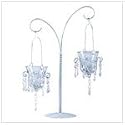 20 "Mini-Chandelier" Votive Stand Wedding Centerpieces