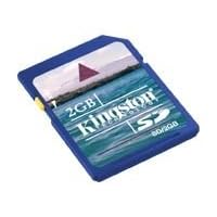 Kingston 2 GB SD Flash Memory Card 2-Pack SD/2GB-2P