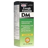 Cough formula Dm Expectorant Syrup, Alcohol Free   8 Oz