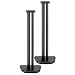Wood Speaker Stands (Black) (30.5H X 12W X 11D)