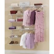 Rubbermaid 3H88 Configurations 3-to-6-Foot Deluxe Custom Closet Kit
