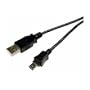 Canon Powershot SD1100 Digital Camera USB Cable 3' USB 2.0 A To Mini B - (5 Pin) - Replacement by General Brand