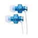 Skullcandy Full Metal Jacket Earbuds, 11mm -Metallic Blue