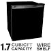 21rZ7qos1aL. SL75  Danby DCR34W 3.2 Cubic Foot Compact Refrigerator with Freezer, White