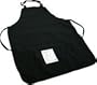 Adult Apron Black Canvas