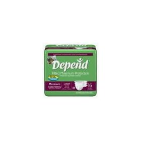 Depend Fitted Protective Briefs, Maximum Protection