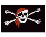 Eigenschaften Everflag  / Flagge 90 x 150 : Piratenflagge mit Kopftuch