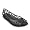 crocs Women's Adrina Flat,Black/Black,5 M US