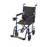Drive Medical Aluminum Transport Chair, 19