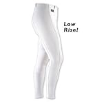 Irideon Cadence Stretch-Cord Low Rise Riding Breeches (White)