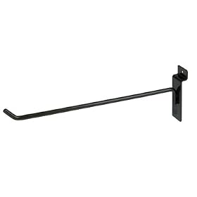 Buy Quality Store Fixture 10 Deluxe Slatwall Hook -Black -Box of 96 by QSF now!