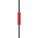 Francois et Mimi In-Ear 3.5mm Aux Hi-Fidelity Flat Cable Non-Tangle Headphones Earbuds IP610 Red