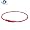 Phiten Titanium Cardinal Red Necklace - 22 inches